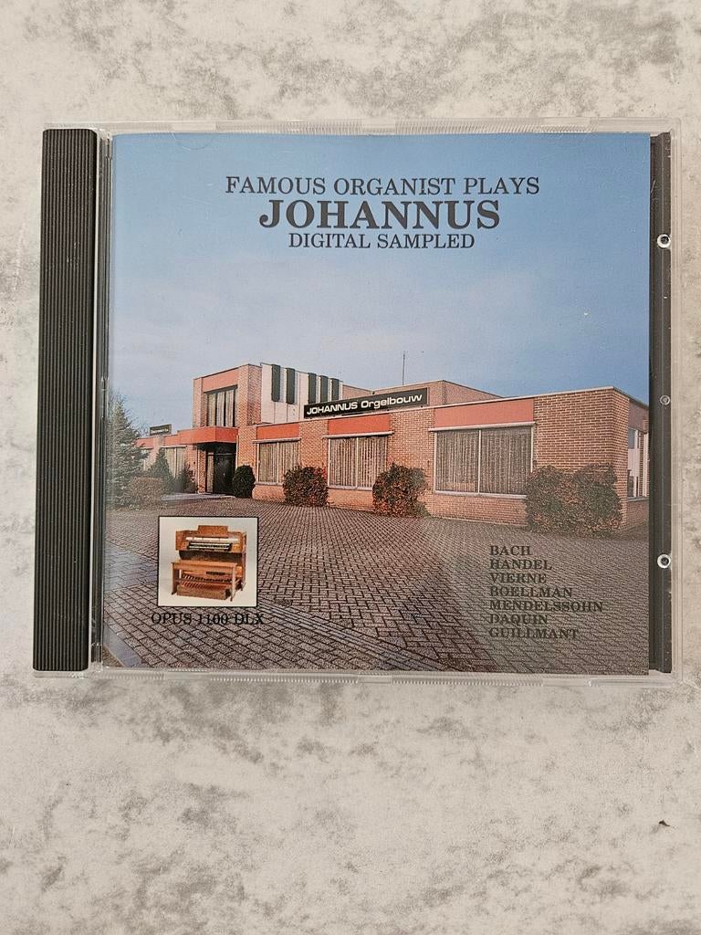 Zeldzame CD - Famous Organist Plays Johannus Digital Sampled, Ophalen of Verzenden, Barok, Zo goed als nieuw