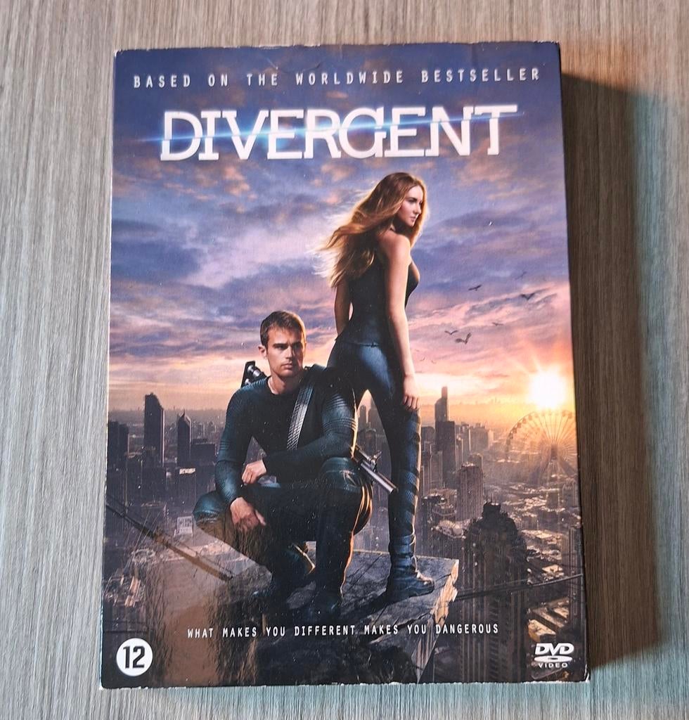Divergent DVD - Sciencefiction Avontuur, Vanaf 12 jaar, Ophalen of Verzenden, Gebruikt, Science Fiction