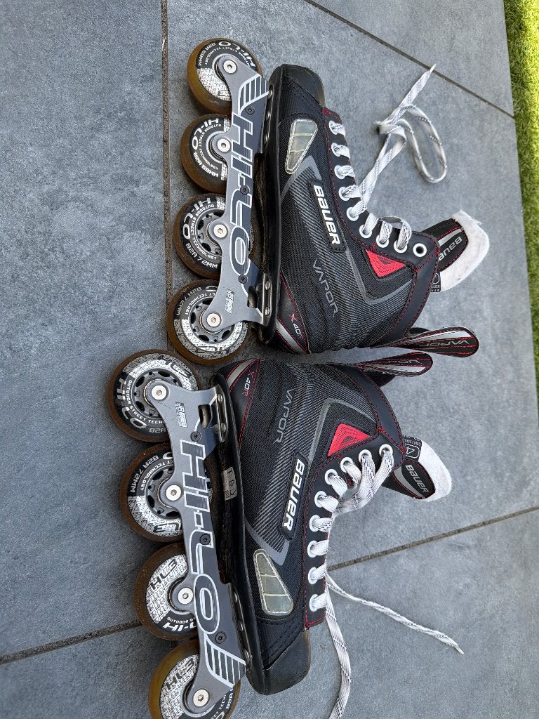 Bauer skeelers, Sport en Fitness, Skeelers, Gebruikt, Bauer, Ophalen of Verzenden, Inline skates 4 wielen