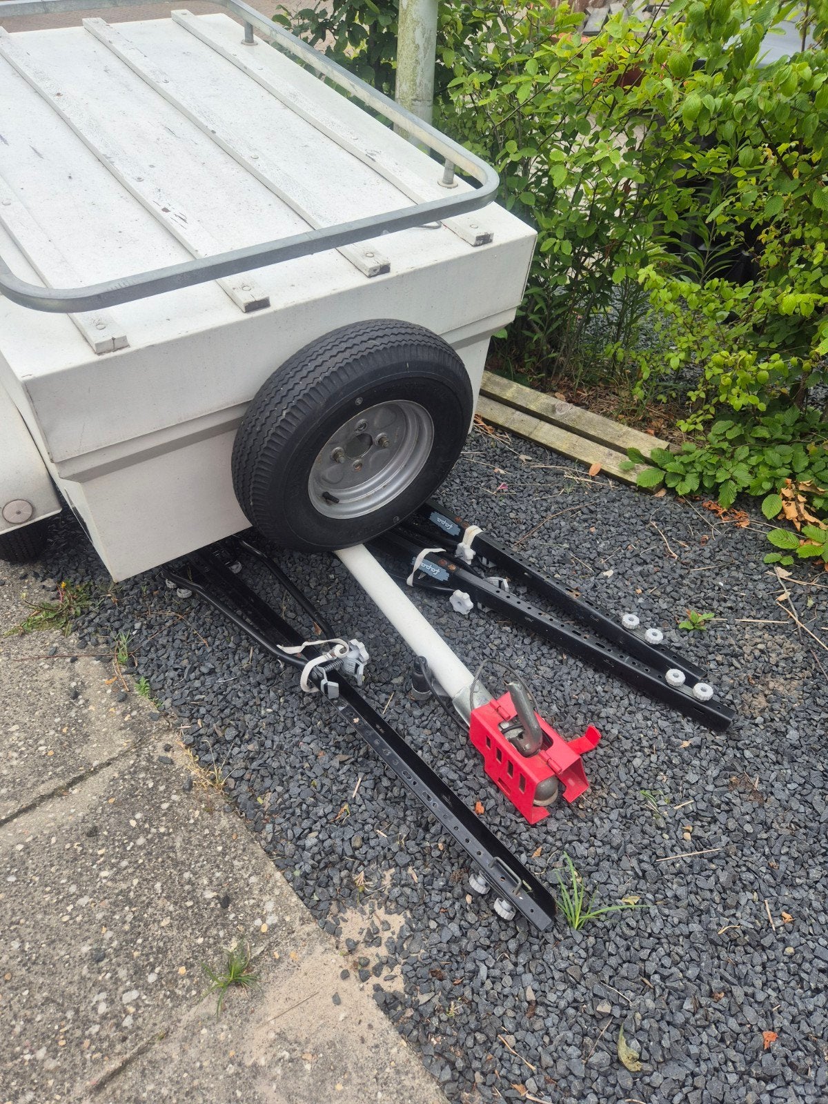 Bagage wagen/ karretje/ campingkar, Ophalen, Gebruikt