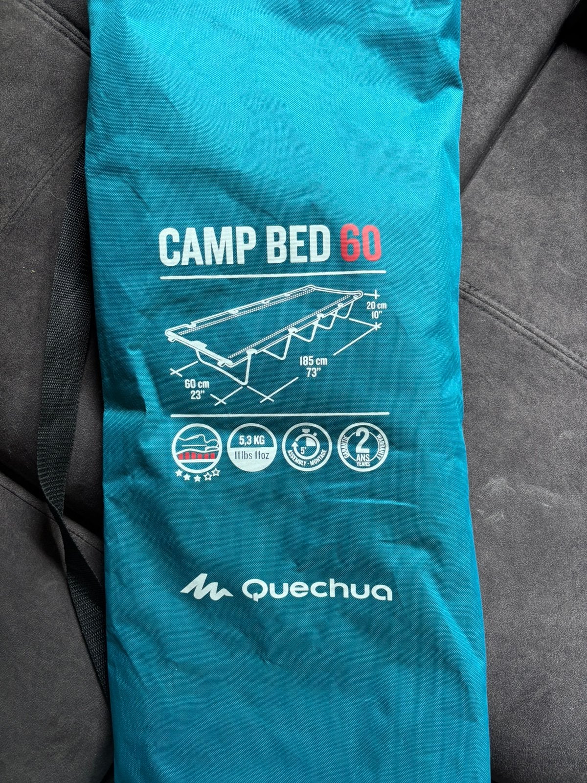 Camping bed, Ophalen, Gebruikt
