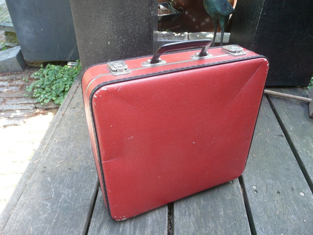 Vintage LP koffer, Muziek en Instrumenten, Behuizingen en Koffers, Ophalen of Verzenden, Gebruikt, Overige instrumenten