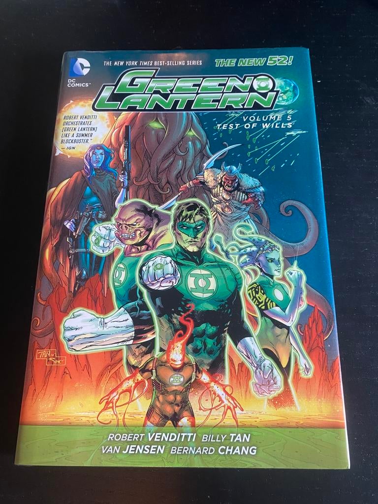 Hardcover New 52 Green lantern Vol. 5, Boeken, Strips | Comics, Zo goed als nieuw, Eén comic, Amerika, Ophalen of Verzenden