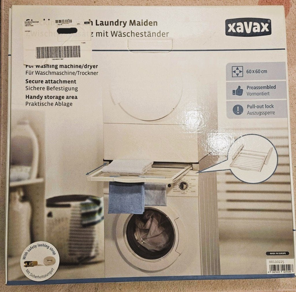 XAVAX Stacking Kit With Drying Rack. Tussenframe met Wasrak, Ophalen, Nieuw