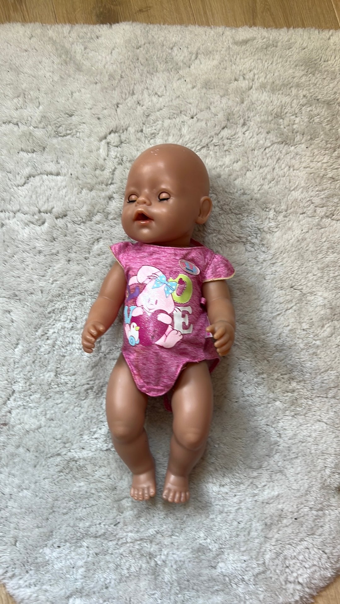 Baby born pop met accessoires, Kinderen en Baby's, Ophalen of Verzenden, Gebruikt, Babypop