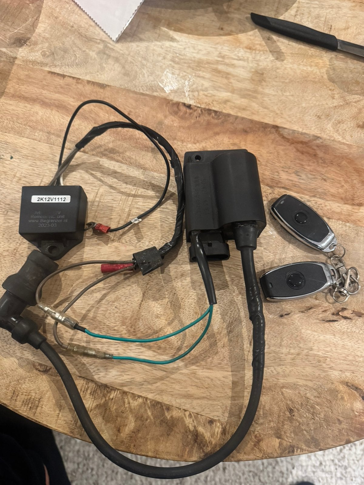 Cdi ecu bobine  remote control for Vespa or Piaggio 25-45 km, Ophalen of Verzenden, Gebruikt, Overige typen