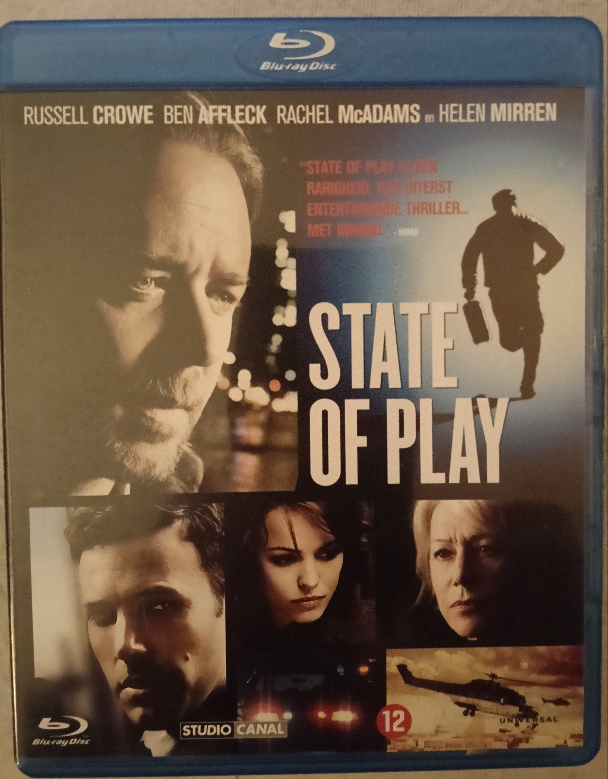 State Of Play bluray, Ophalen of Verzenden, Zo goed als nieuw, Horror
