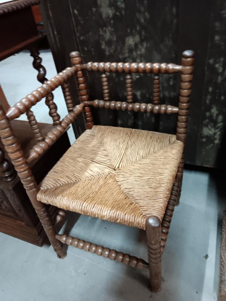 Hoek stoel, Antiek en Kunst, Antiek | Meubels | Stoelen en Banken, Ophalen