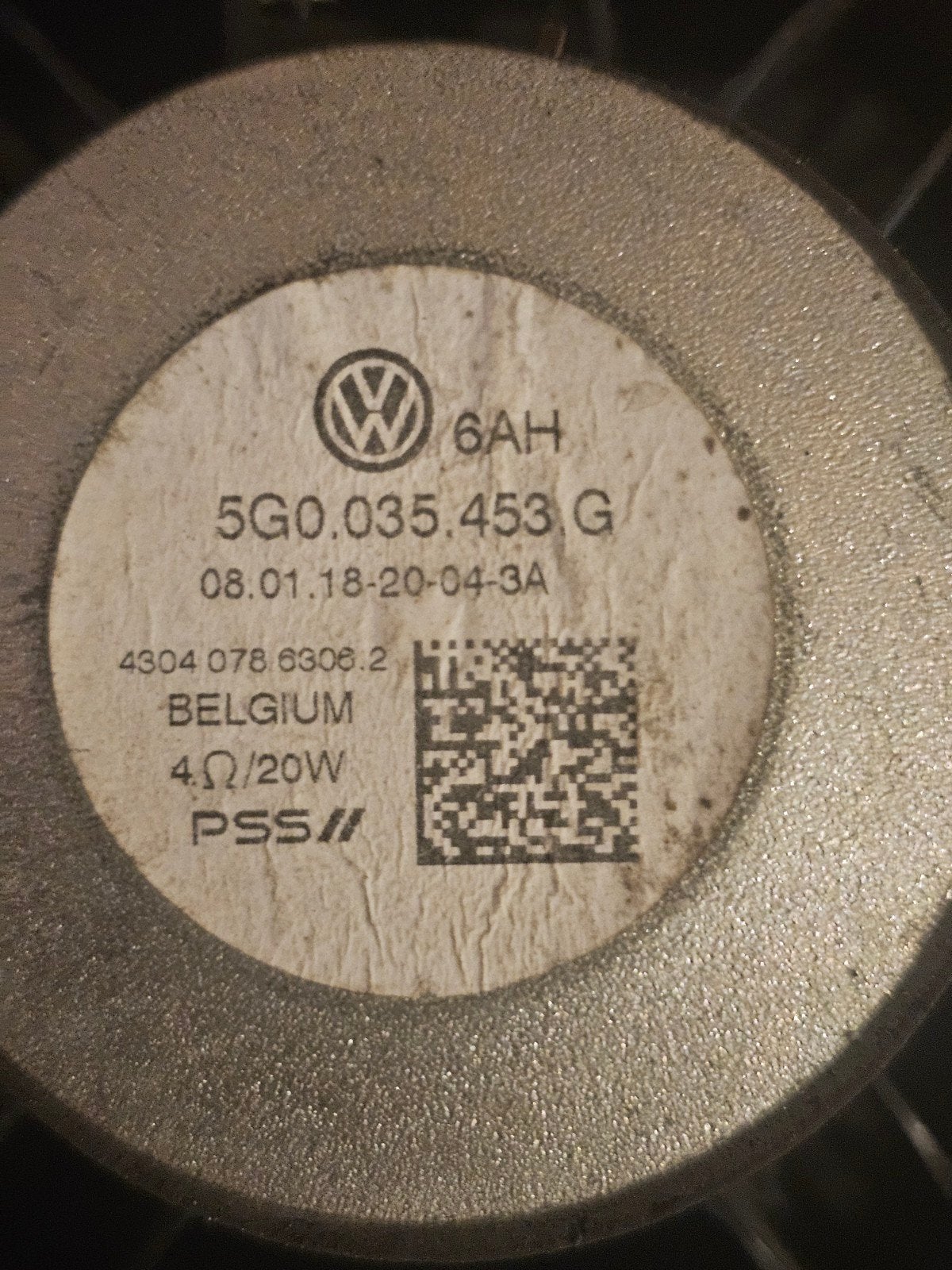 VW Golf 7 luidsprekers 5G0.035.453.G (set van 2), Ophalen, Gebruikt