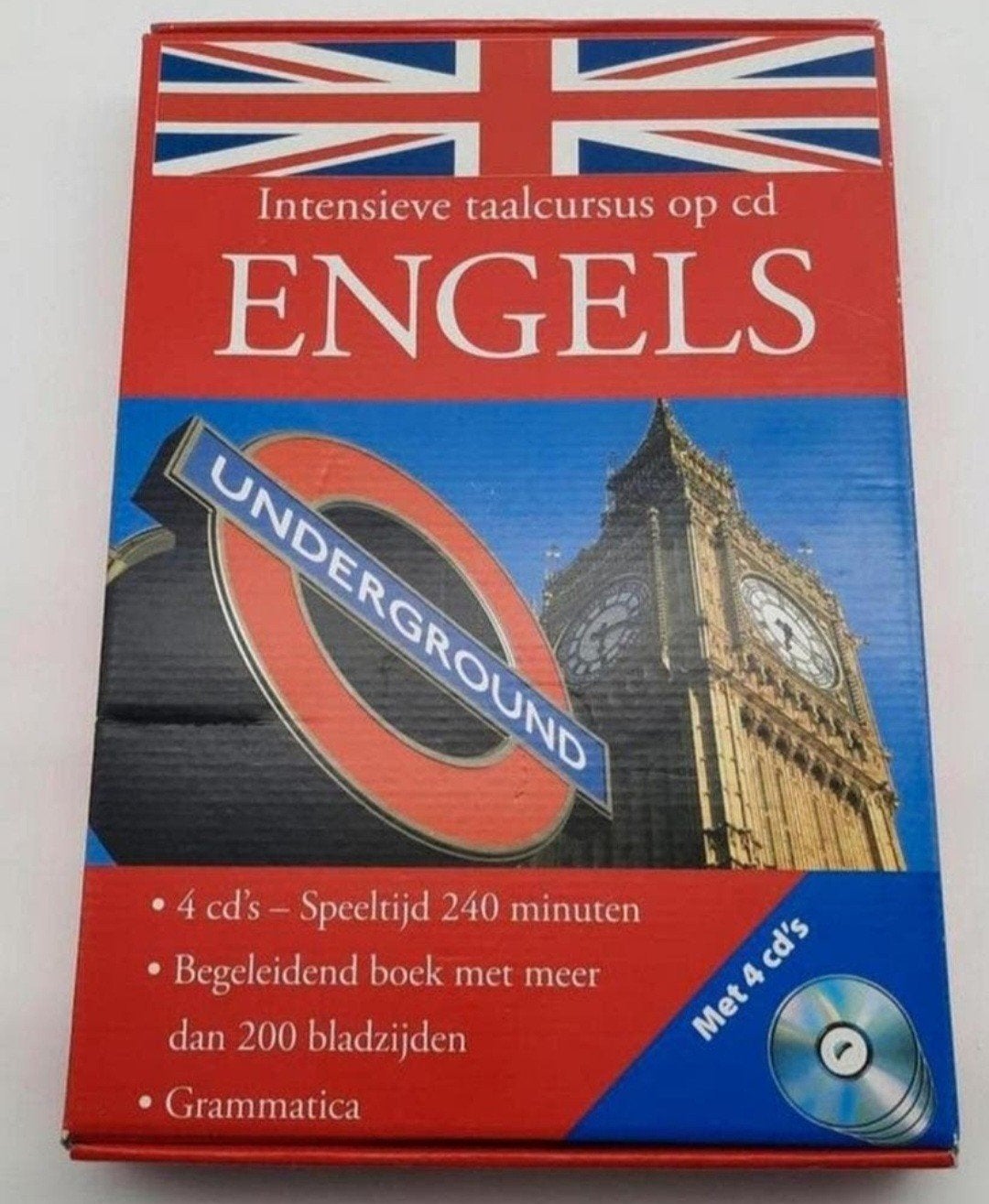 Engels Intensieve taalcursus op cd NIEUW!, Ophalen of Verzenden, Nieuw, Taalcursus