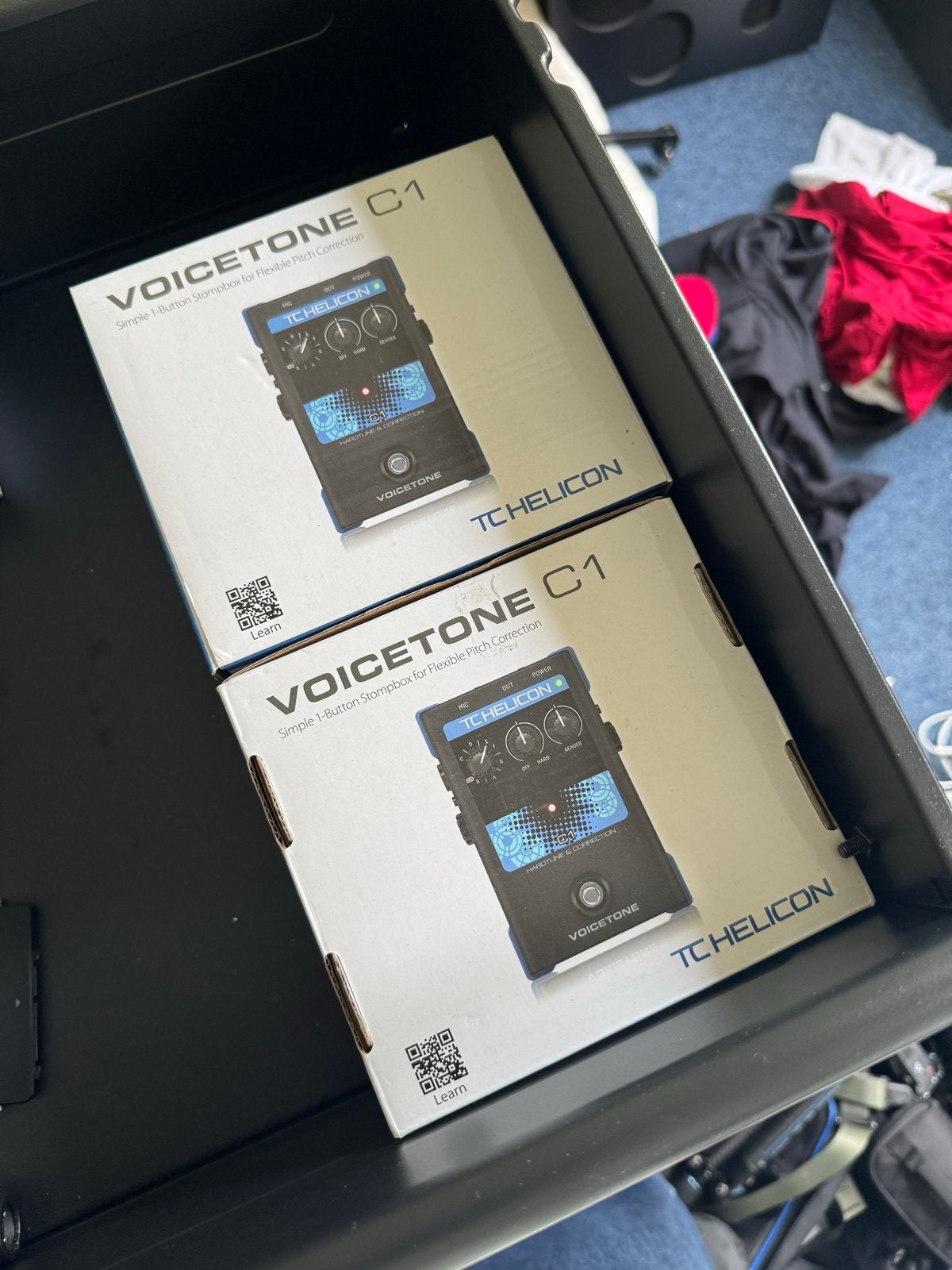 TC Helicon VoiceTone C1 Autotune Effectpedaal (2 stuks), Ophalen of Verzenden, Zo goed als nieuw, Overige typen