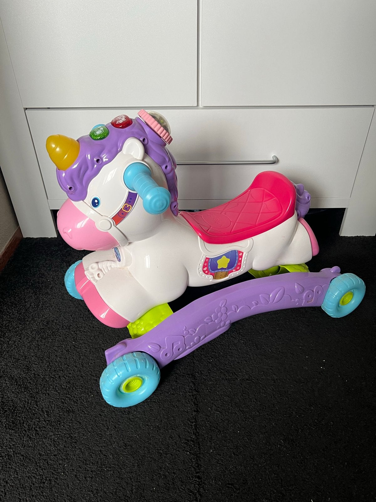 VTech Eenhoorn, Ophalen, Gebruikt, 6 maanden tot 2 jaar