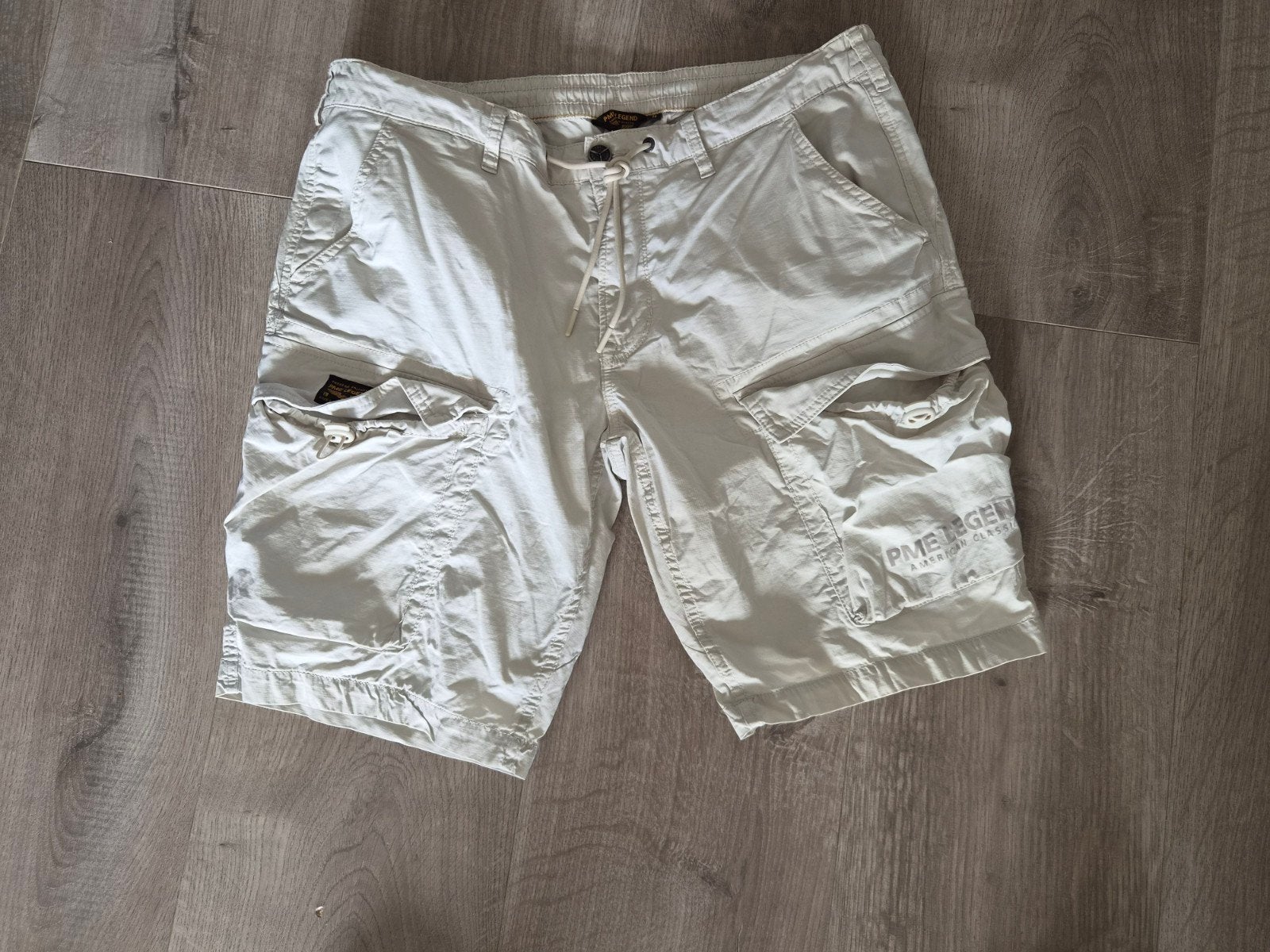 PME Legend Cargo Short - Zo goed als nieuw - Maat 36, Beige, Overige maten, Ophalen of Verzenden, Zo goed als nieuw