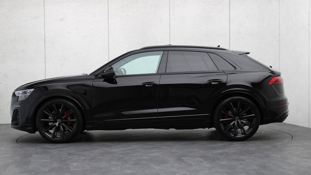 Audi SQ8 4.0 TFSI quattro | B&O | Stoelventilatie | Panorama, 12 maanden, Gebruikt, 508 pk, Zwart