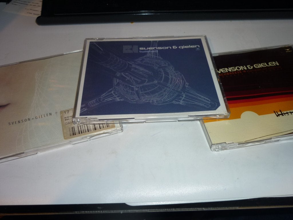 Svenson & Gielen div  cd singles zie foto's, Ophalen of Verzenden, Zo goed als nieuw
