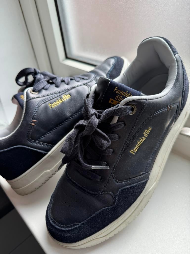 Pantofola d’Oro heren sneakers 41, Kleding | Heren, Schoenen, Zo goed als nieuw, Sneakers of Gympen, Blauw, Verzenden