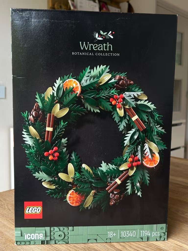 Lego 10340 🔺 Herfstkrans - Wreath 🔺 Ongeopend - Nieuw, Compleet, Lego, Nieuw, Ophalen of Verzenden