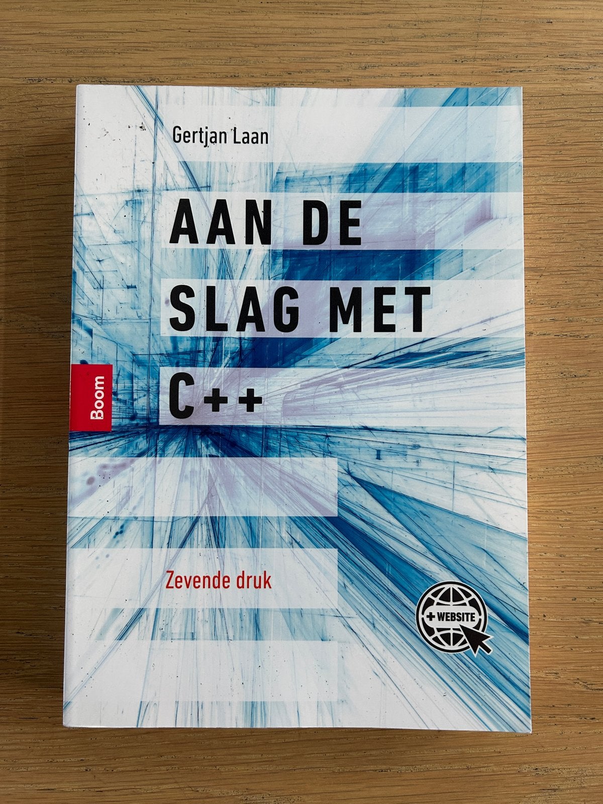 Aan de slag met C++ - Zevende druk - Gertjan Laan, Boeken, Ophalen of Verzenden, Zo goed als nieuw, Programmeertaal of Theorie