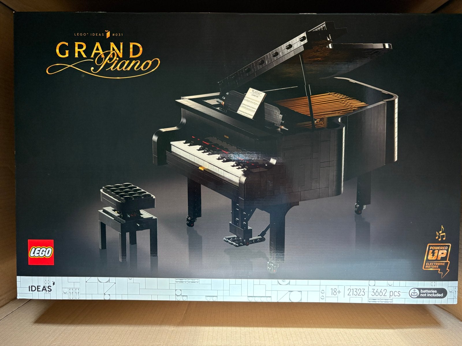 LEGO Ideas 21323 Grand Piano - Nieuw in doos, Lego, Nieuw, Ophalen of Verzenden, Ideas