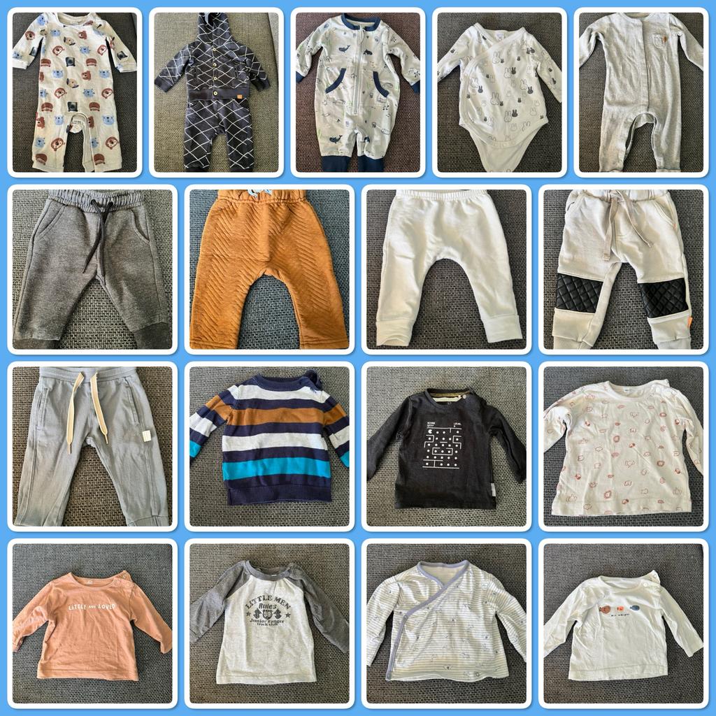 Babykleding pakket maat 62 (21 stuks), Ophalen of Verzenden, Gebruikt, Jongetje, Setje