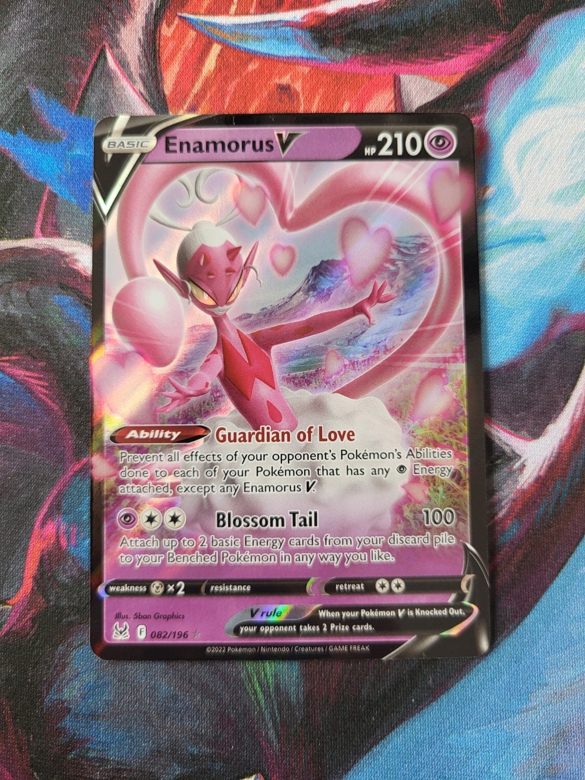 Enamorus V - Lost Origin #082/196, Ophalen of Verzenden, Zo goed als nieuw