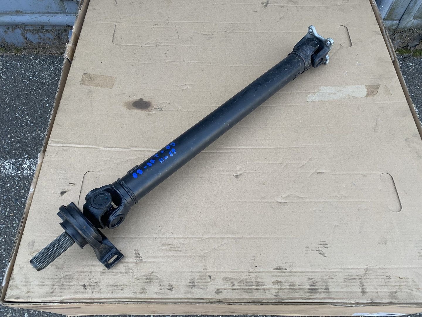 Cardanas deel Mercedes vito W639 639 achterste deel 2003 +, Gebruikt, -, Ophalen of Verzenden, -