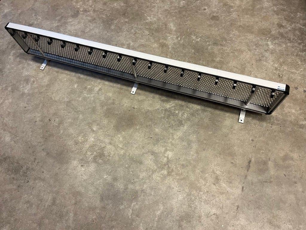 Aestic Aluminium wand kapstok 180 x 36 cm, Gebruikt, Minder dan 100 cm, Metaal, Ophalen