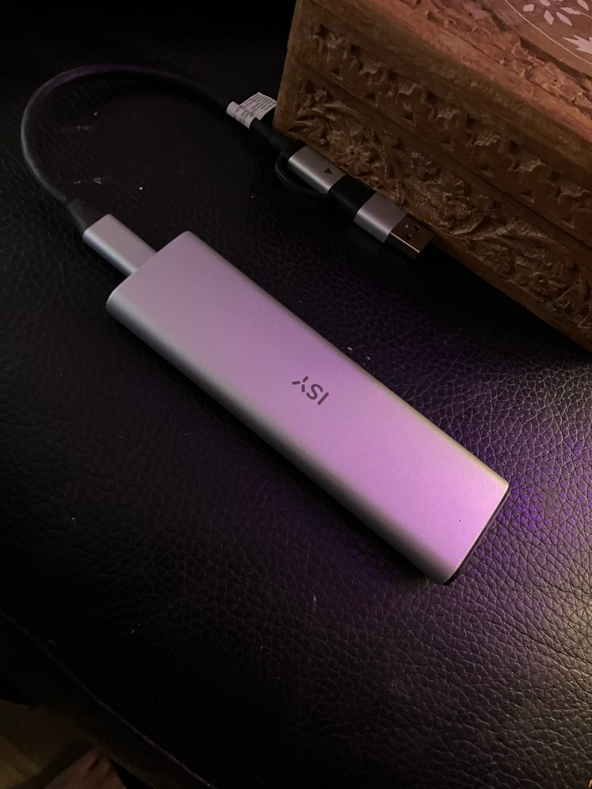 Externe nvme behuizing, Computers en Software, SSD, Ophalen of Verzenden, Zo goed als nieuw, USB