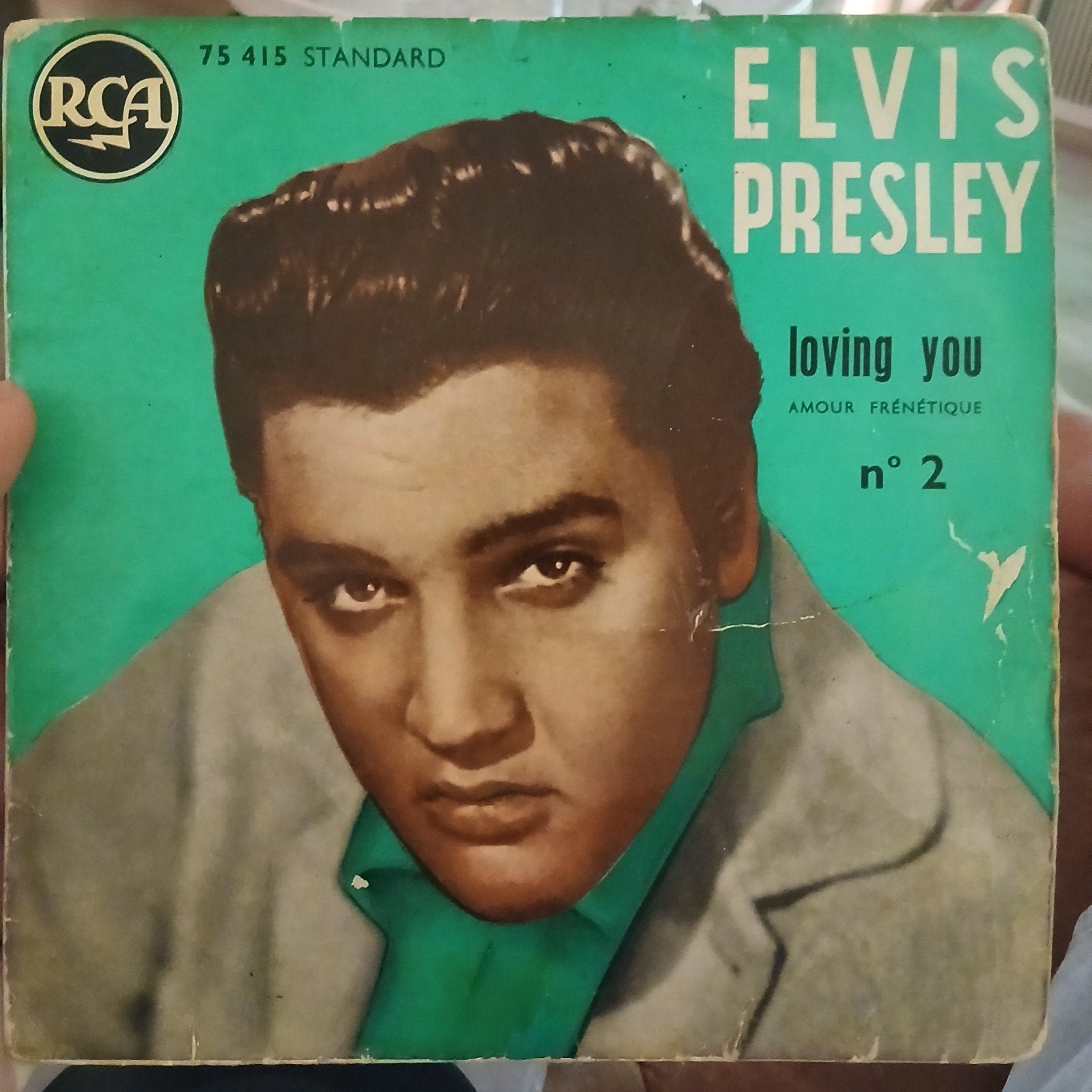 Elvis Presley - Loving You (EP, 1957), Cd's en Dvd's, Gebruikt, 7 inch, Originele persing, Ophalen of Verzenden