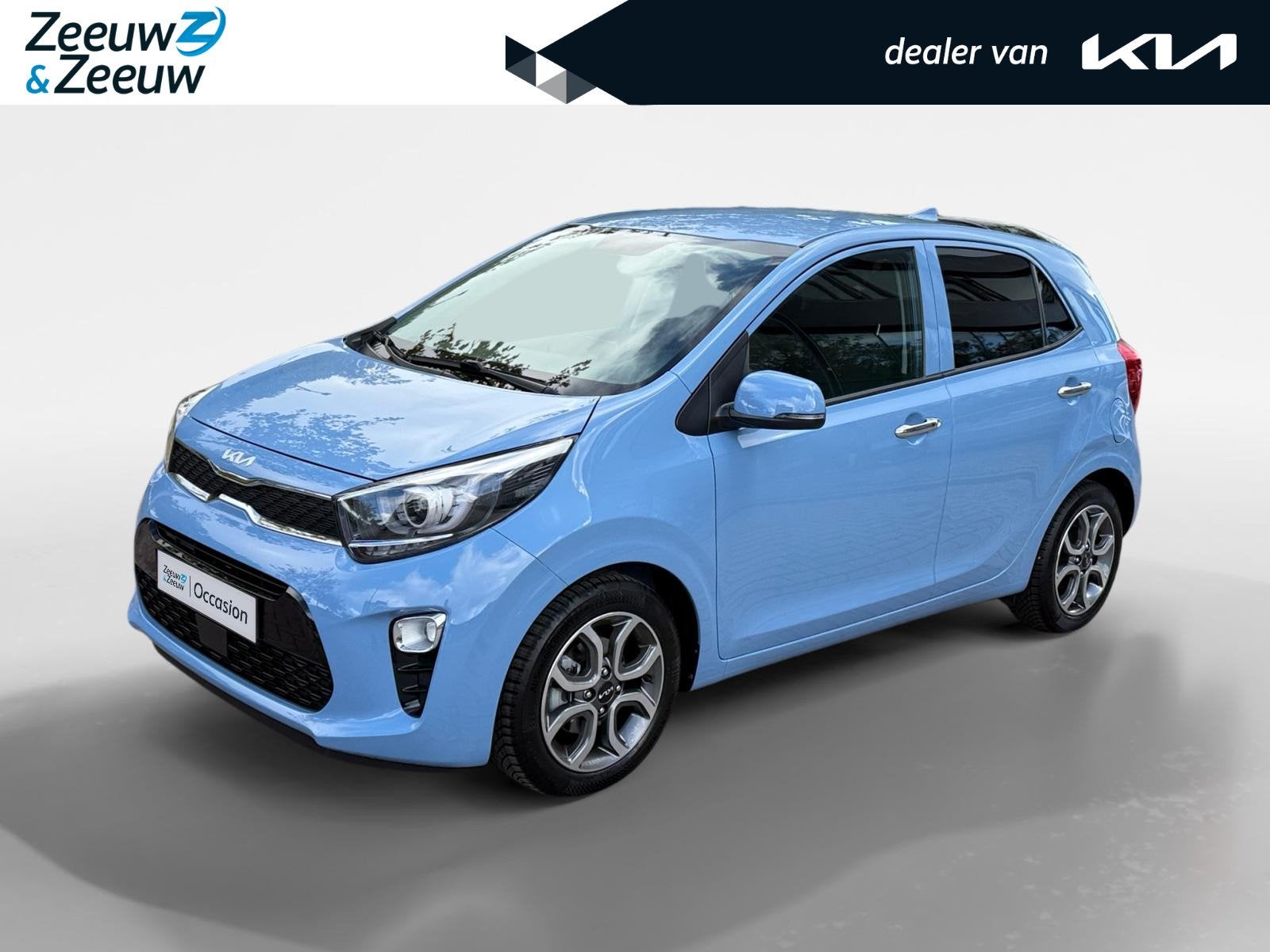 Kia Picanto 1.0 DPi DynamicPlusLine | AUTOMAAT | Climate con, Auto's, Stof, Gebruikt, Origineel Nederlands, Picanto