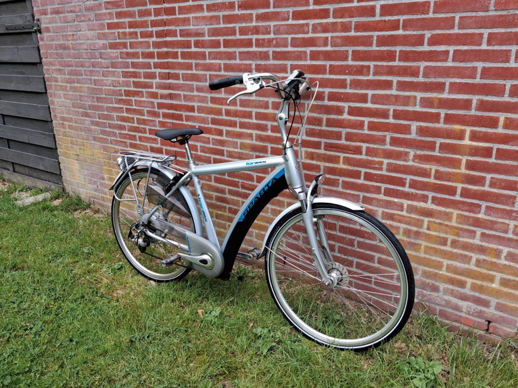 Sparta Ion GRN elektrische herenfiets -  framemaat: 53 cm, Fietsen en Brommers, Elektrische fietsen, 51 tot 55 cm, Ophalen, 30 tot 50 km per accu