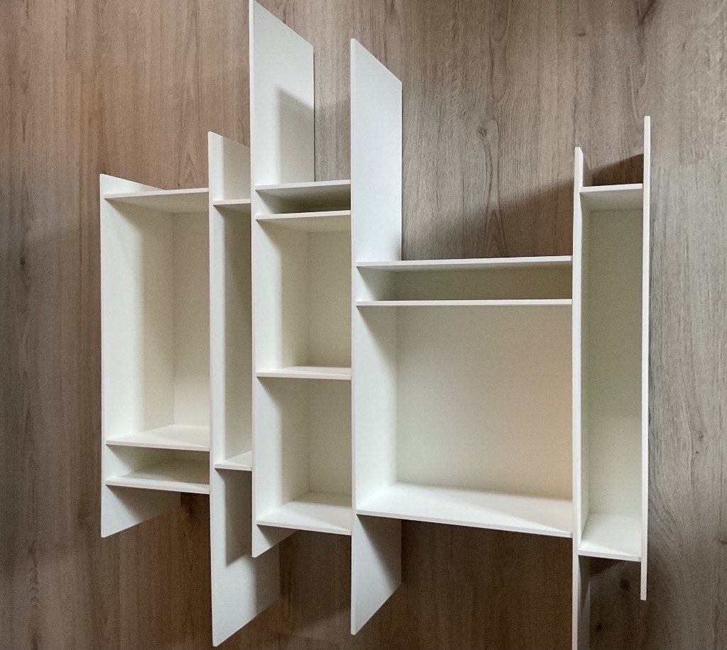Boekenkast, MDF Ranomito., Huis en Inrichting, Kasten | Boekenkasten, Ophalen, Overige materialen, Gebruikt, 100 tot 150 cm