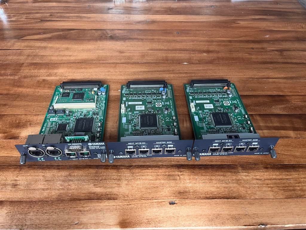 Yamaha MY16-ES64 + 2x MY16-EX, Ophalen of Verzenden, Gebruikt, 20 kanalen of meer