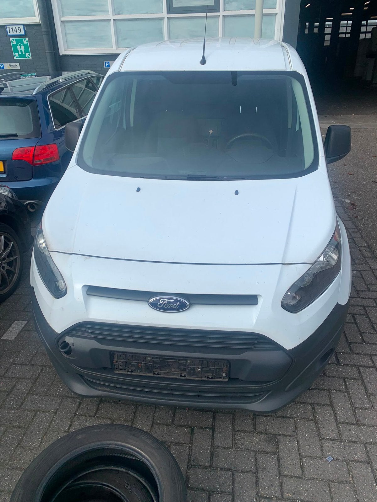 Voorkop transit connect 1.5 tdci turbo airbags roetfilter en, Auto-onderdelen, Gebruikt, Voor, Ophalen of Verzenden, Ford