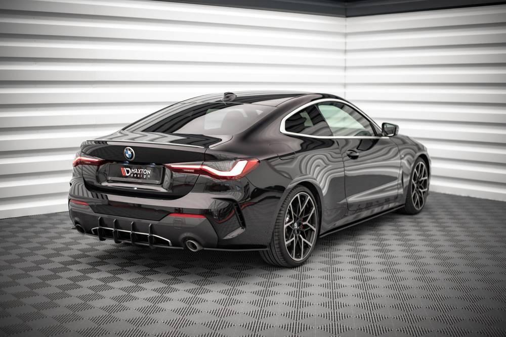Race Voorlip sideskirt diffuser - BMW 4 M-Pack G22 20+, Ophalen of Verzenden