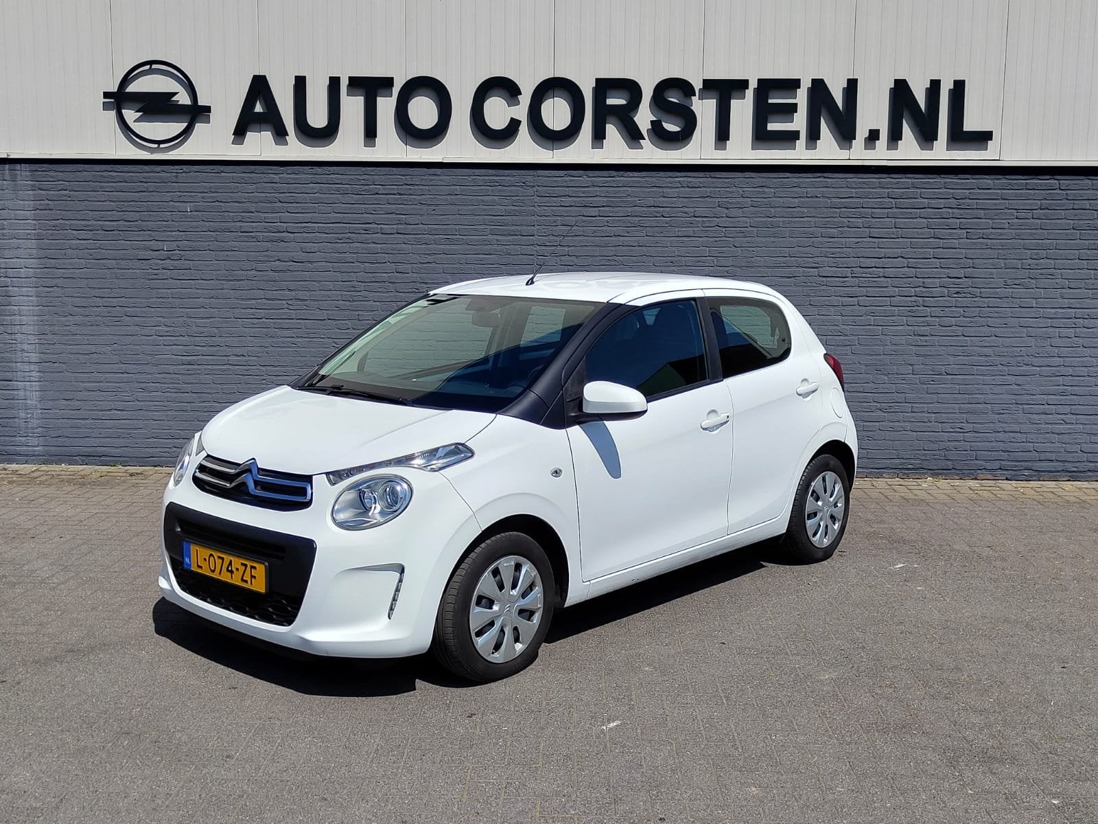 Citroën C1 1.0 VTi 5Drs Airco Bluetooth Centrale vergrendel, Voorwielaandrijving, Stof, Gebruikt, 4 stoelen