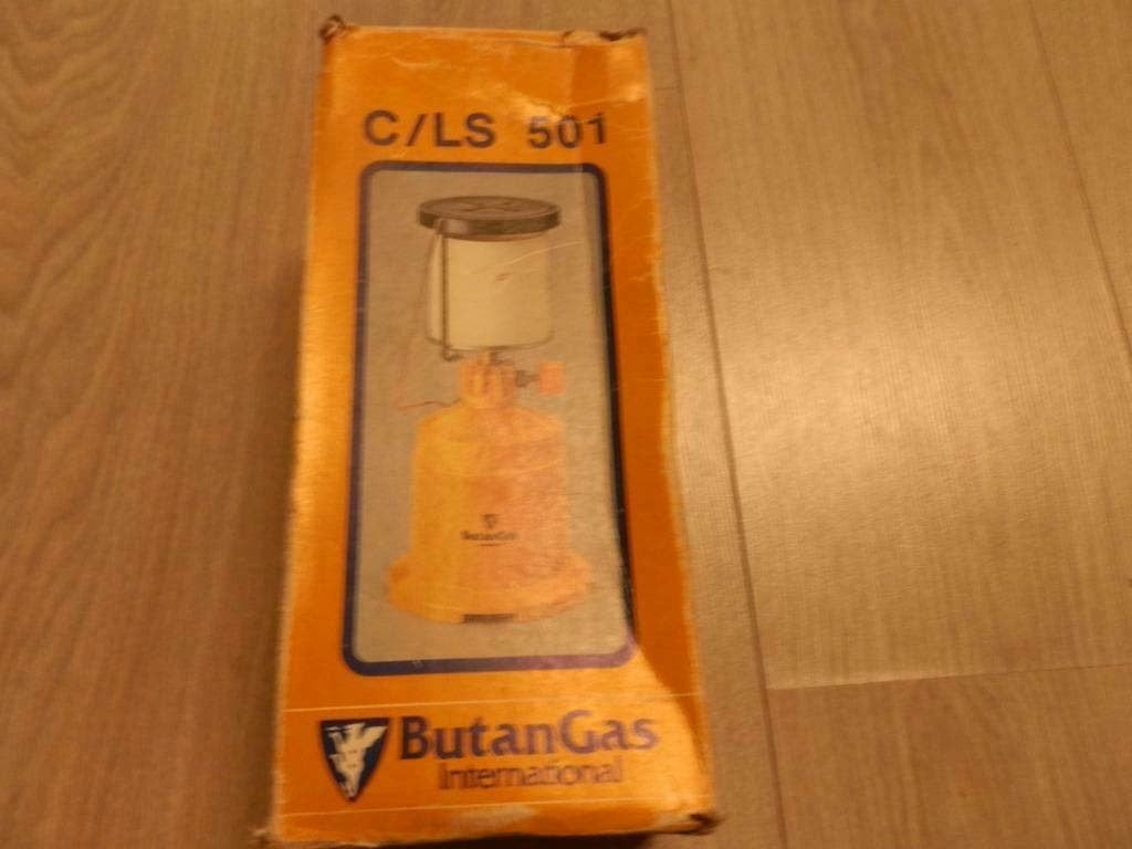 Camping Gaz lamp butan, Ophalen of Verzenden, Gebruikt