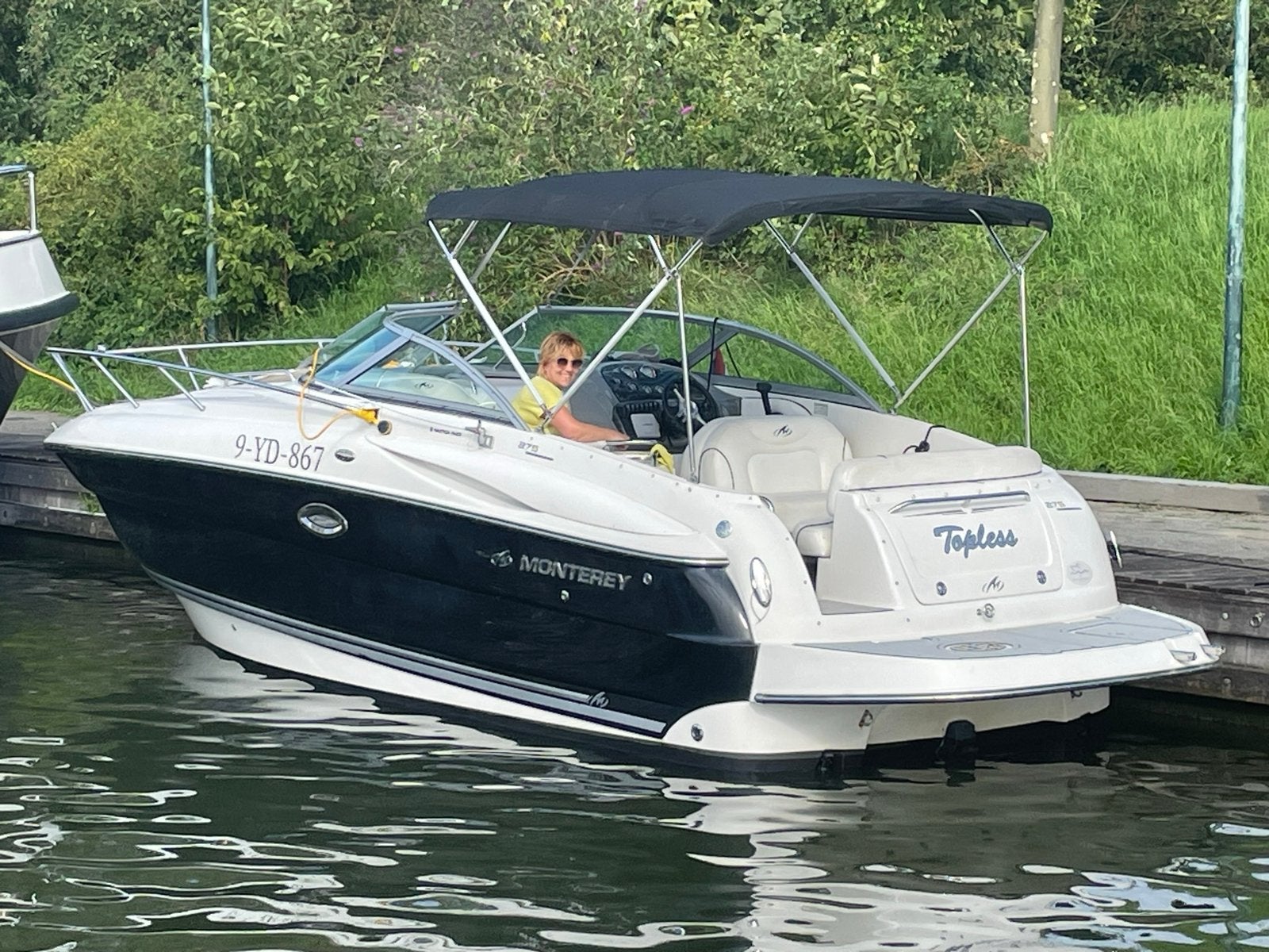 Monterey 275 sportcruiser 2008 incl. nieuwe 3,5 T trailer, 9 m, Gebruikt, 1.90 meter, Binnenboordmotor