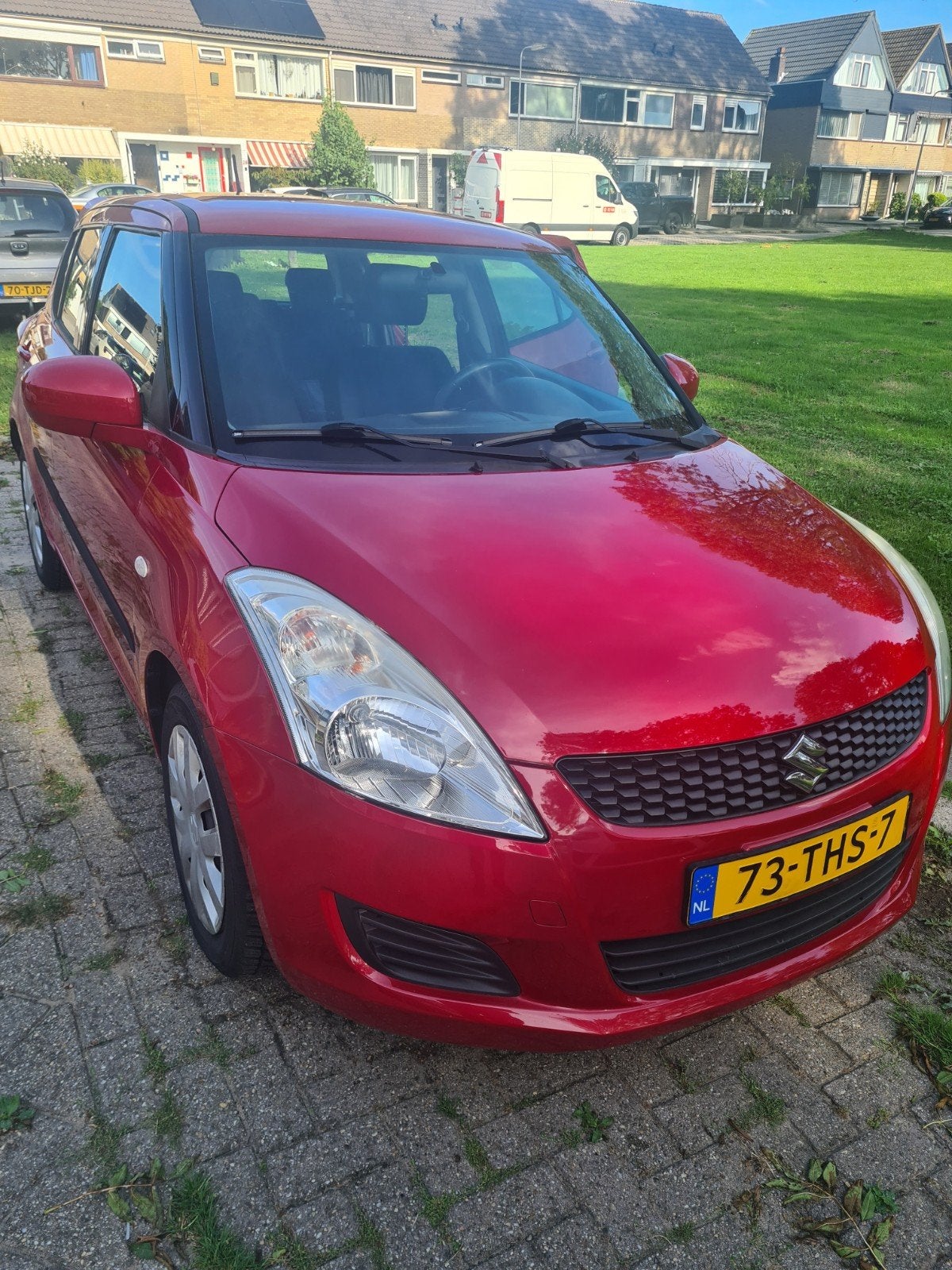 Suzuki Swift 1.2 5-D 2012 Rood, Auto's, Voorwielaandrijving, 4 cilinders, 400 kg, Swift