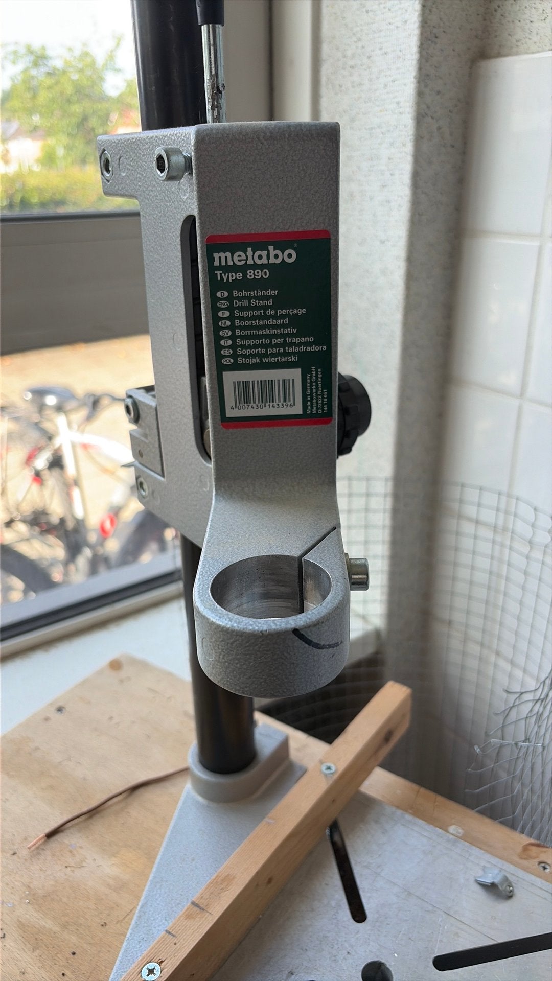 Metabo boorstandaard type 890, Ophalen, Zo goed als nieuw