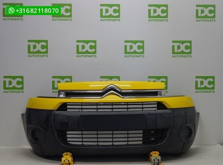 Citroen Berlingo bestel ('08-'16) Voorbumper geel, Gebruikt, Citroën, Voor, Ophalen of Verzenden
