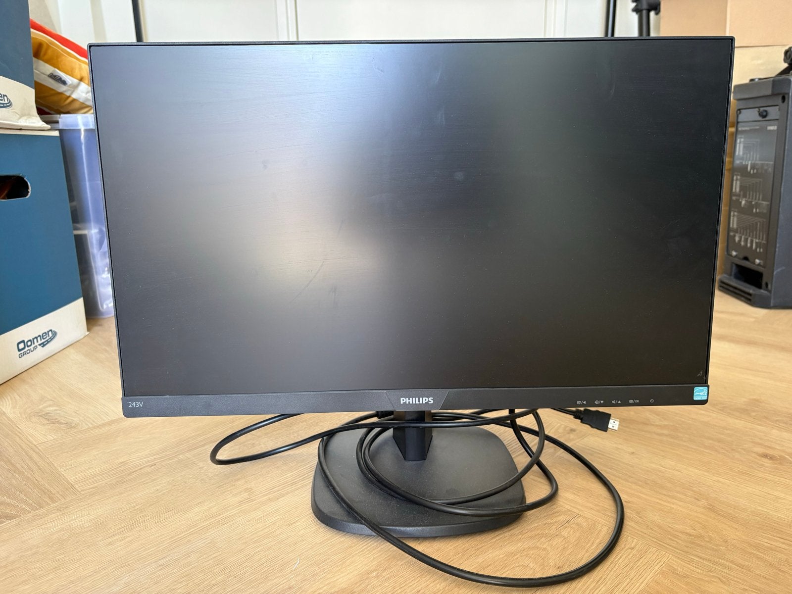 Philips 243V Monitor - Full HD, HDMI, DVI, VGA, Computers en Software, Ophalen, Gebruikt, Full HD, Onbekend