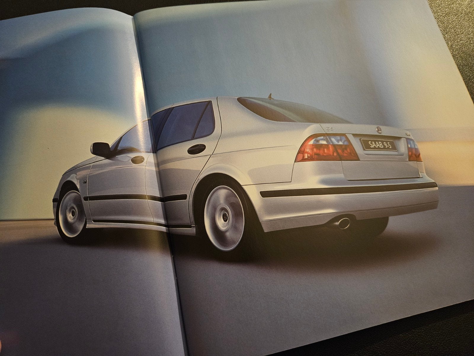 Brochure Saab 9-5 Sedan 2002, Ophalen of Verzenden, Zo goed als nieuw, Overige merken