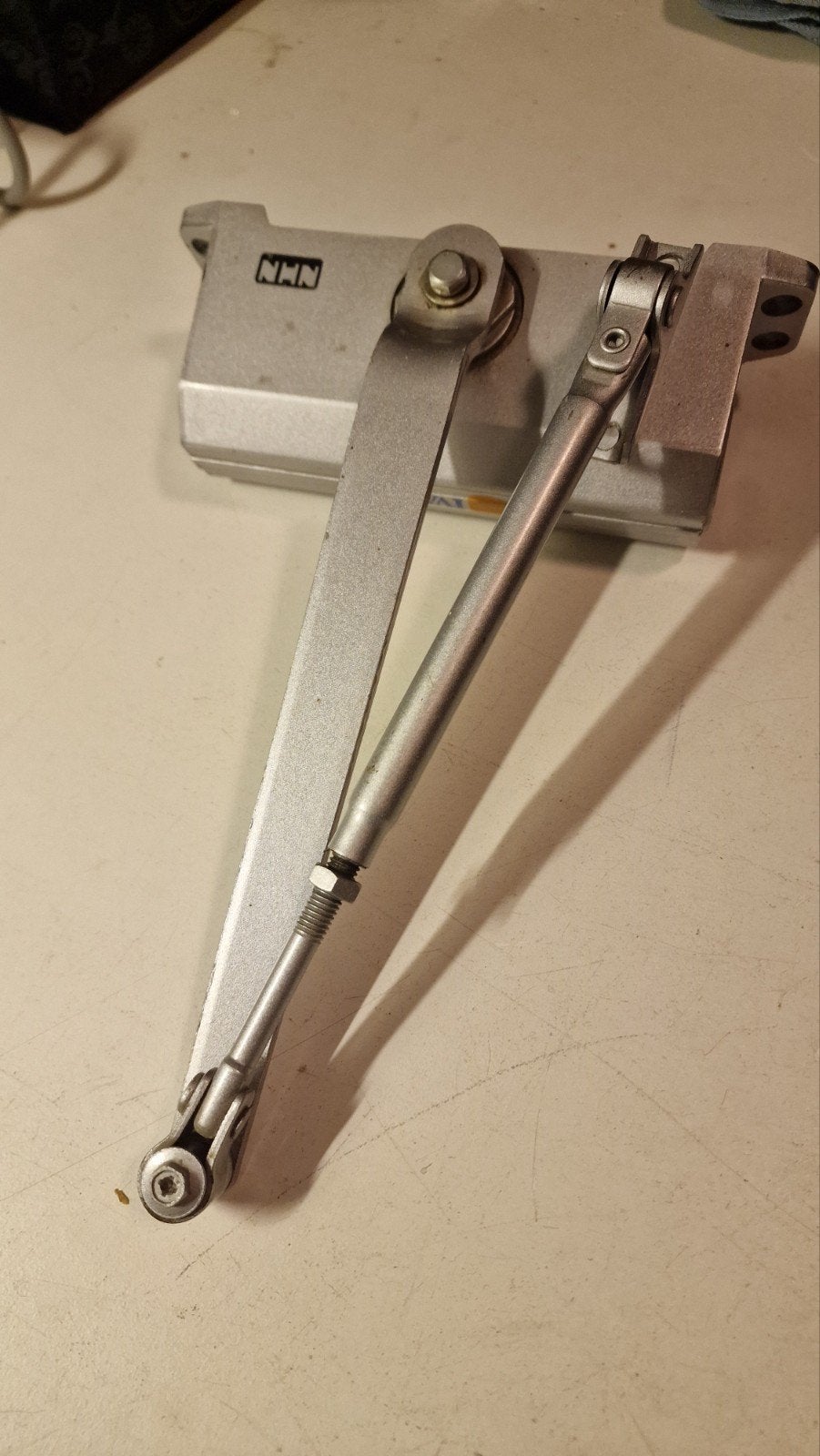 NHN Deurdranger - Zilverkleurig, Ophalen of Verzenden, Gebruikt, Overige materialen, Overige typen