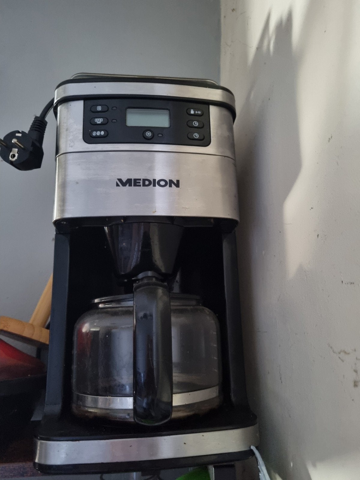 koffiezetapparaat met bonnen en snel filter, 10 kopjes of meer, Ophalen of Verzenden, Zo goed als nieuw, Koffiemachine