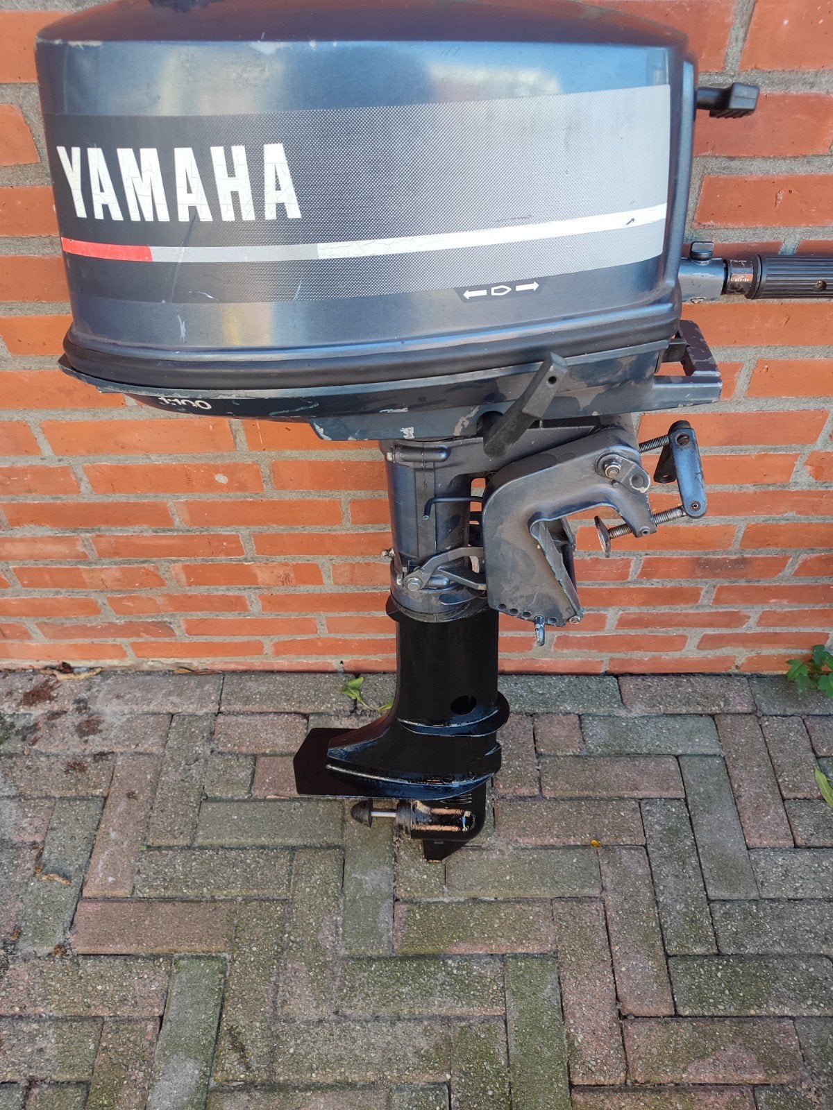 Goedwerkende Yamaha 4pk buitenboordmotor, Watersport en Boten, Ophalen, Gebruikt