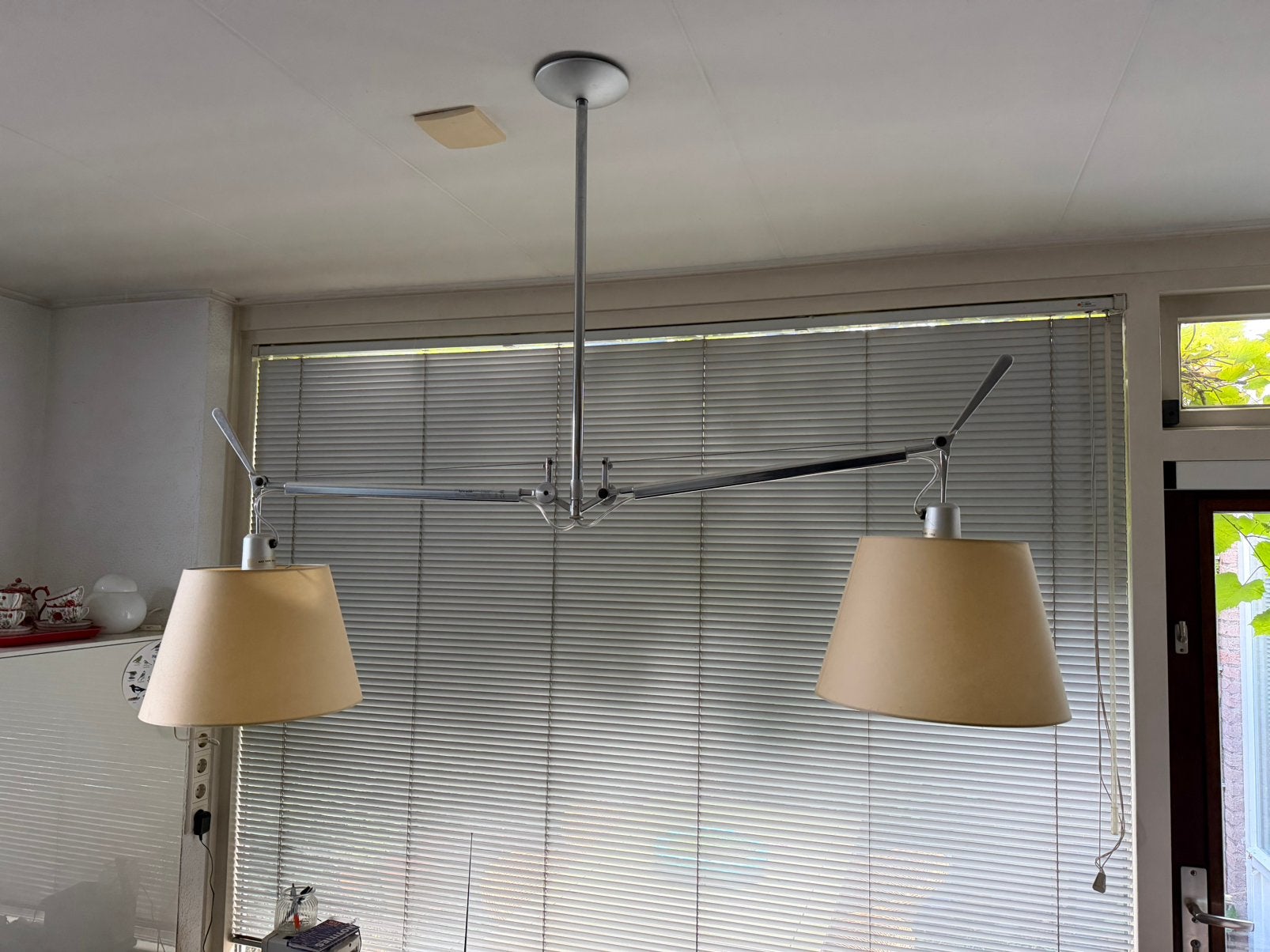 Artemide Tolomeo Sospensione Diffusore, Huis en Inrichting, Ophalen, Gebruikt, Metaal, Overige fittingen