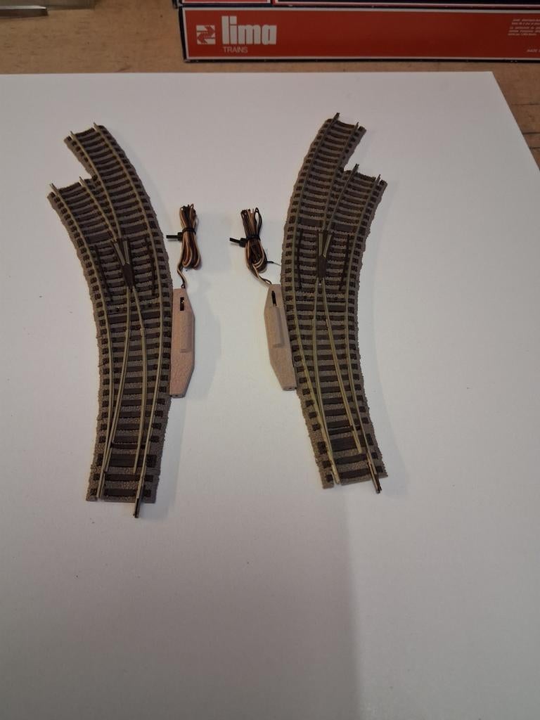 1 set fleischmann 6142 met wisselaandrijving in nieuwstaat, Hobby en Vrije tijd, Gelijkstroom, Fleischmann, Rails, Ophalen of Verzenden
