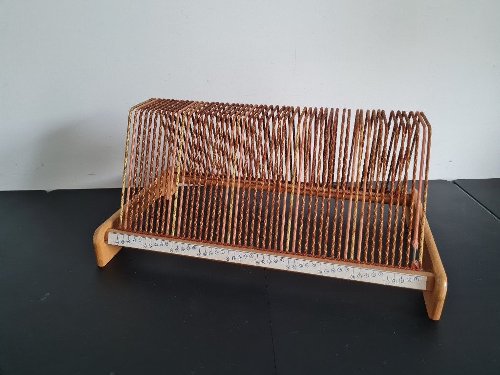 Vintage LP rek, platenrek, platenhouder voor 50 LP's, Ophalen of Verzenden, Huis en Inrichting