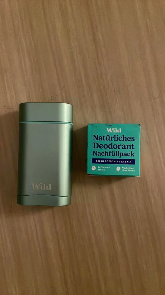 Deodorant doosje van Wild, turkoois - nieuwe navulverpakking, Ogen, Ophalen of Verzenden, Zo goed als nieuw, Toebehoren